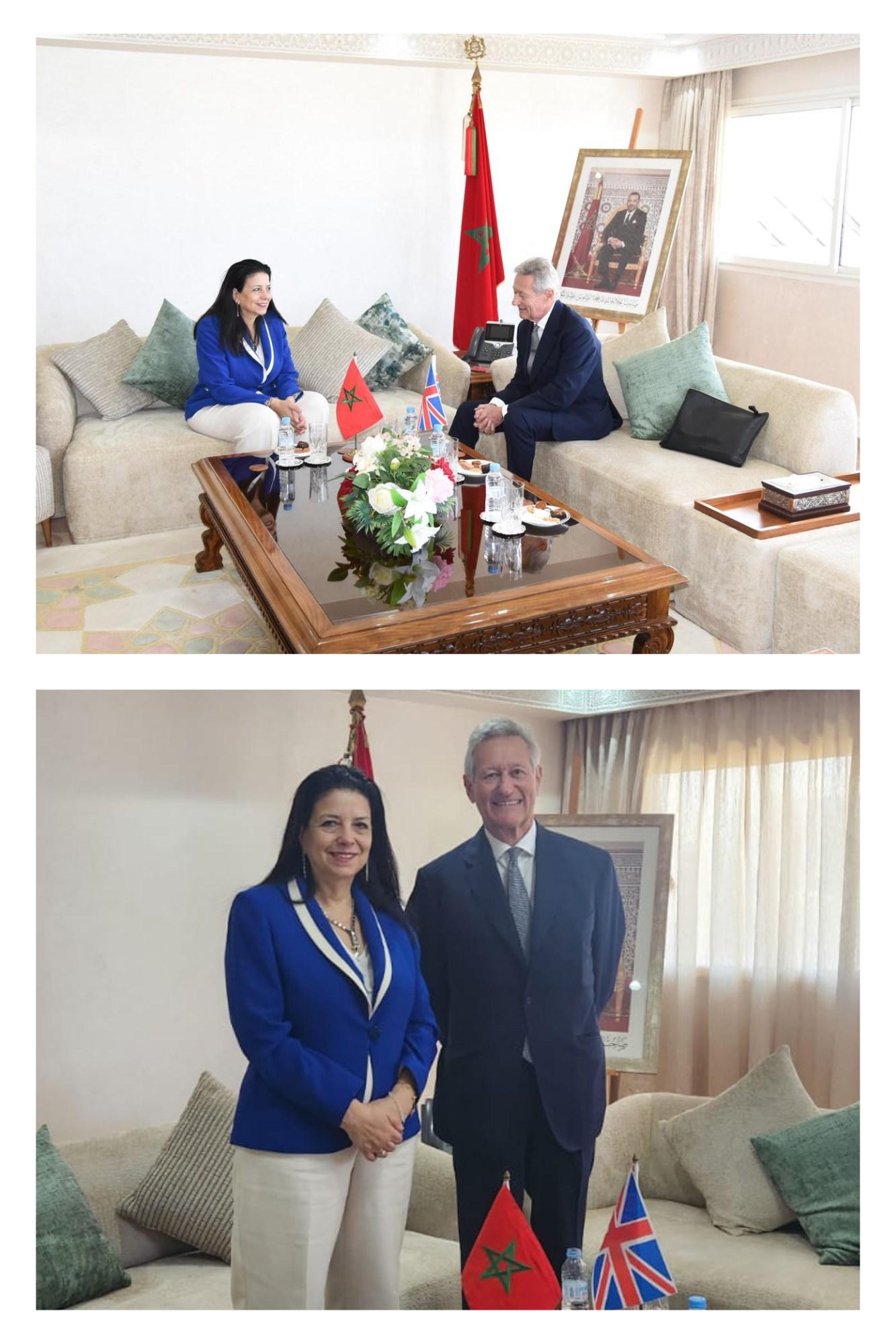 Madame la Ministre a reçu, mardi 20 mai 2025, Monsieur Sir John Chipman, Président exécutif de l’Institut international d’études stratégiques (IISSI).