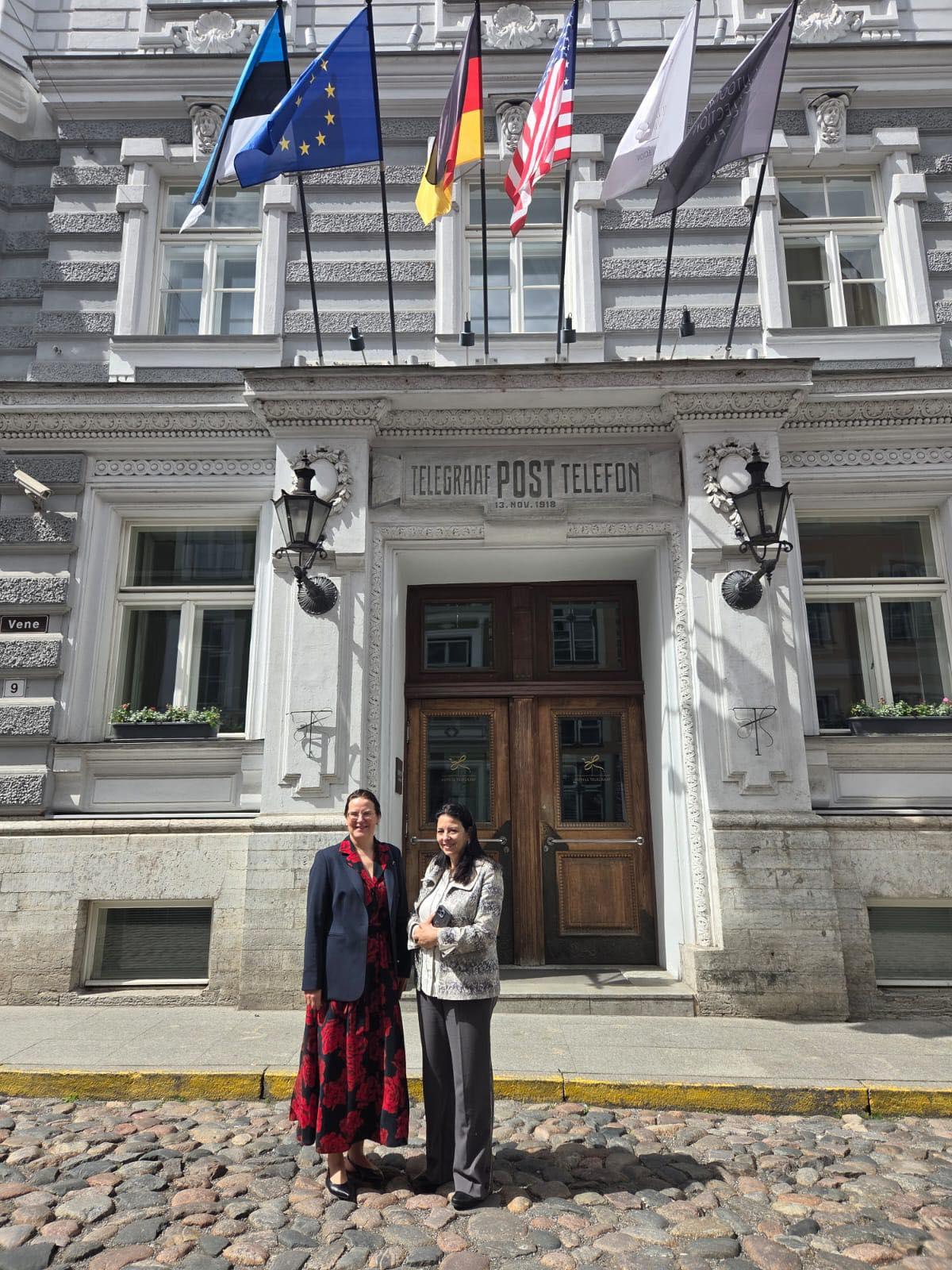 En marge de sa visite en Estonie, Madame la Ministre s’est entretenue, le 26 mai 2025, avec Mme la Ministre de la Justice et des Affaires Digitales.