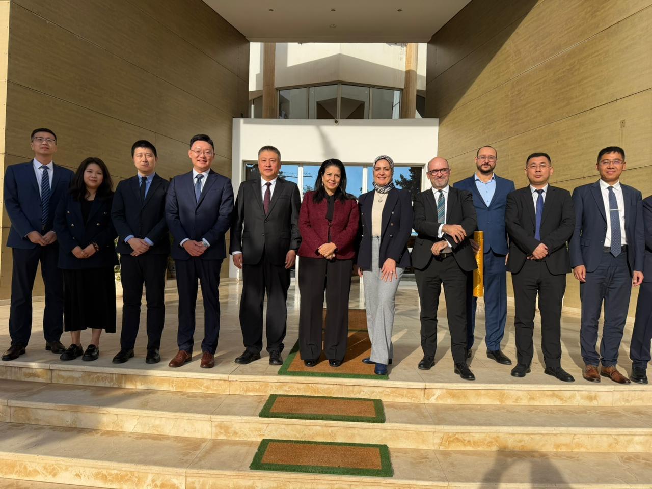 Madame la Ministre a reçu, le 24 novembre 2025, la délégation Huawei Enterprise Northern Africa.