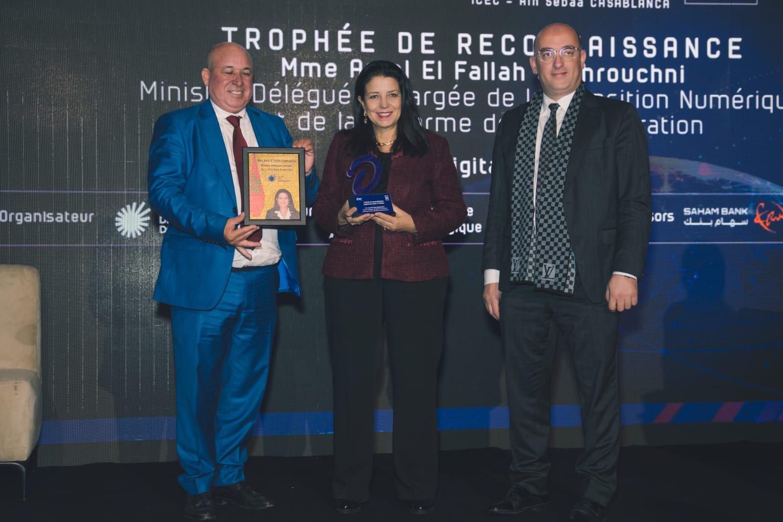 Madame la Ministre Amal El Fallah Seghrouchni a présidé la cérémonie de clôture de Digital Now