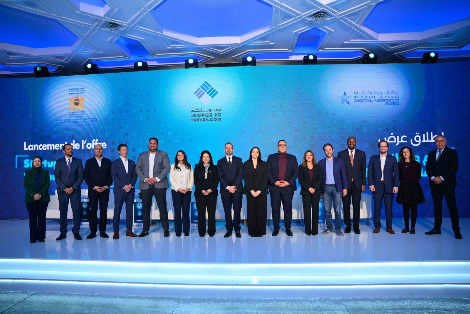 Madame la Ministre a présidé, le 17 novembre 2025, aux côtés de Monsieur le Directeur Général de TAMWILCOM, la cérémonie officielle de déploiement de l’offre « Startup Venture Building ».