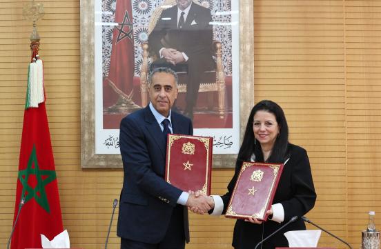 Le ministère de la Transition numérique et de la Réforme de l'administration et la Direction générale de la sûreté nationale ont signé, Vendredi 02 Mai 2025, une convention-cadre pour renforcer et élargir les facilités sécurisée de la nouvelle CNIE.