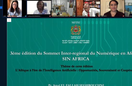 Madame la Ministre a pris part, le 16 octobre 2025, à l’ouverture du Sommet Inter-régional du Numérique en Afrique, sous le thème « L’Afrique à l’ère de l’intelligence artificielle : opportunité, souveraineté et coopération ».