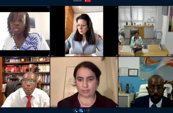 Madame la Ministre a pris part, le 16 octobre 2025, à l’ouverture du Sommet Inter-régional du Numérique en Afrique, sous le thème « L’Afrique à l’ère de l’intelligence artificielle : opportunité, souveraineté et coopération ».