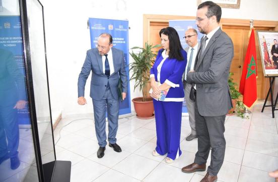 Visite de Mme la Ministre à deux centres des concours unifiés dédiés aux personnes en situation de handicap