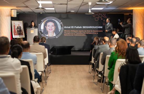 Madame la Ministre a participé, mardi 28 octobre 2025, au lancement de la nouvelle solution d’intelligence artificielle d’Orange "Live Intelligence".