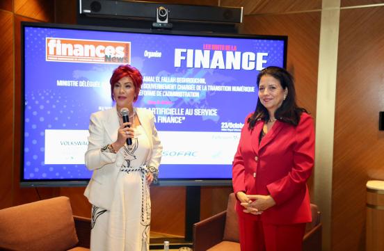 Madame la Ministre a pris part, le 24 octobre 2025, au dîner-débat des Nuits de la Finance, organisé par Finance News Hebdo sous le thème : « L’intelligence artificielle au service de la finance ».