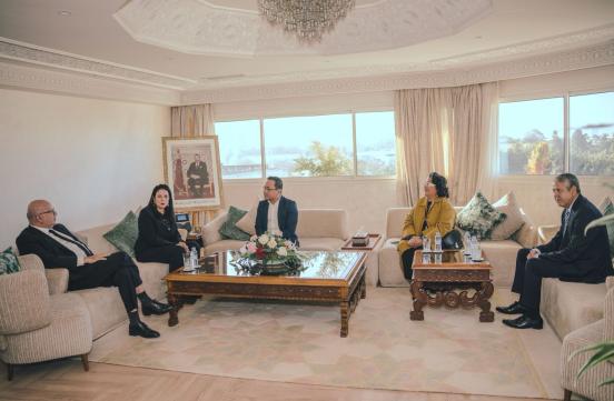 Madame la Ministre a reçu M. David Almirol, Sous-secrétaire à l'administration électronique au Ministère des Technologies de l'information et de la communication des Philippines