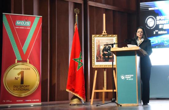 Madame Amal El Fallah Seghrouchni ouvre la 3ᵉ édition du Sportech Summit et souligne le rôle stratégique du numérique et de l’IA dans l’industrie du sport