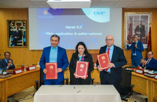 Lancement du projet de développement de l’application « Idarati » et adoption d’un portefeuille numérique national