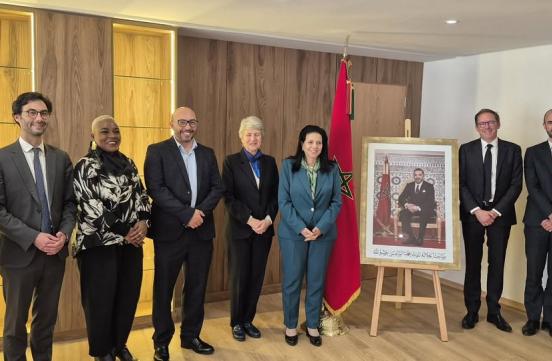 Madame la Ministre a reçu, le 25 février 2026 à Rabat, une délégation composée de représentants AFD, PAGOF relevant d’Expertise France, ainsi qu’un représentant du Partenariat pour un Gouvernement Ouvert (OGP).