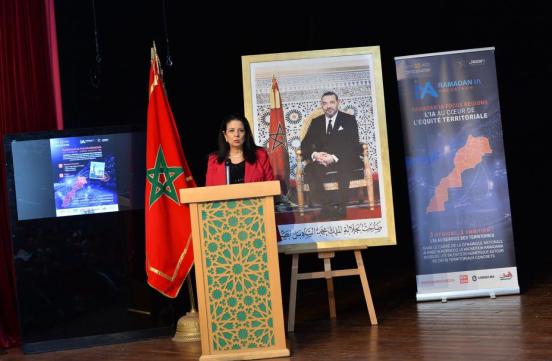 Madame la Ministre Amal El Fallah Seghrouchni a présidé à Tanger la cérémonie de clôture de la quatrième et dernière étape du hackathon « RamadanIA », organisée au niveau de la région Tanger-Tétouan-Al Hoceïma