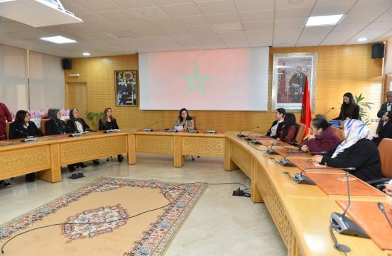Madame la Ministre a présidé, le 09 mars 2026, une cérémonie organisée par le Ministère à l'occasion de Journée Internationale des Femmes.