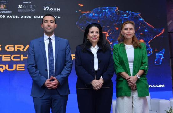 Madame la Ministre a participé à une conférence de presse tenue à Rabat le 31 mars 2026, avec le Directeur Général de l’ADD et du PDG de Kaoun International, concernant « GITEX Africa Morocco 2026 », qui se déroulera à Marrakech du 7 au 9 avril 2026.