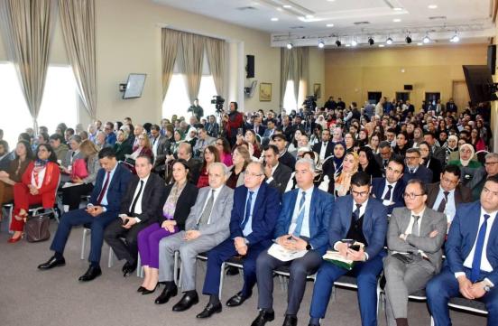 Madame la Ministre a participé, le 01 avril 2026, à une réunion d’étude sur : "Les alliés en situation de handicap : les conditions d'abattage élastique et d'intégration administrative", à l'occasion de la journée internationale des personnes handicapées.