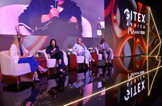 Dans le cadre du Gitex Africa Maroc 2026, Madame la Ministre est intervenue lors d’un panel de haut niveau consacré à la redéfinition de la souveraineté à l’ère de l’intelligence artificielle.