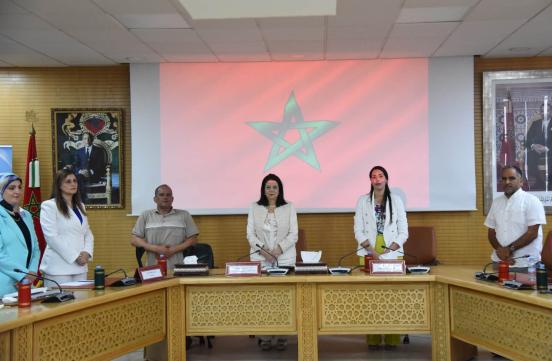 Mme la Ministre a présidé, une cérémonie en l’honneur des élèves brillants, filles et fils des adhérents de l’AOS du Ministère, pour l'année 2025-2026, sous le slogan : « L'excellence scientifique, un levier de la transformation numérique ».